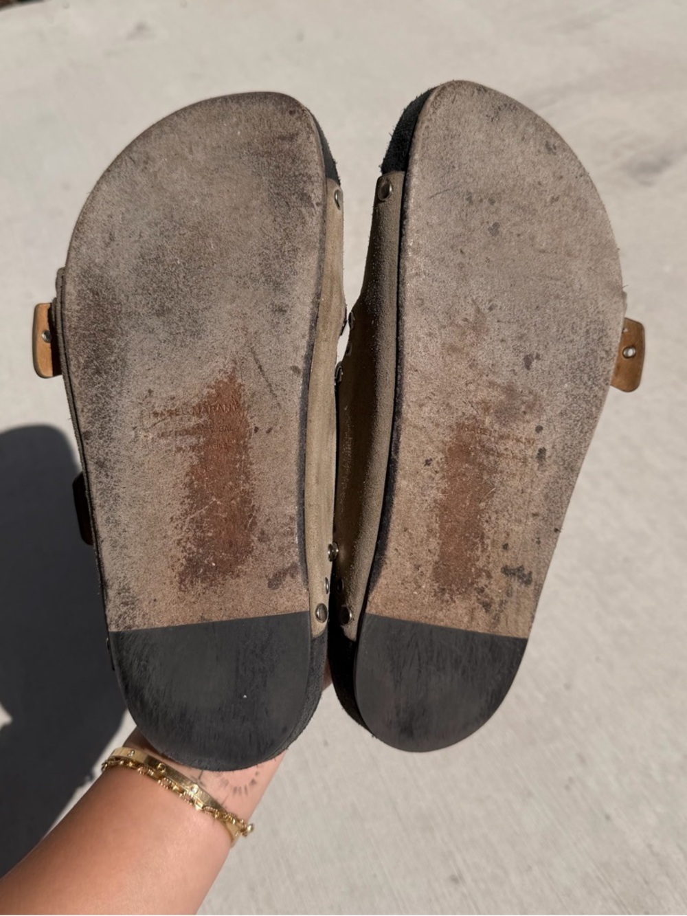 Isabel Marat Lennyo Studded Sandals 34 - Picture 3 of 5
